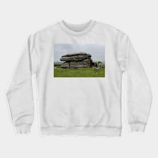 Combestone Tor Dartmoor Devon Crewneck Sweatshirt